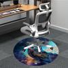 1pc Fantasy Owl Artwork Chair Carpet for Office, Non-slip, Soft and Durable Office Rug for  Decoration, Perfect for Office yy251229180