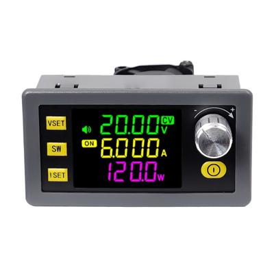 ממיר מוריד זרם ישר מודול ספק כוח יציאה 0-36V 6A ספק כוח מתכוונן