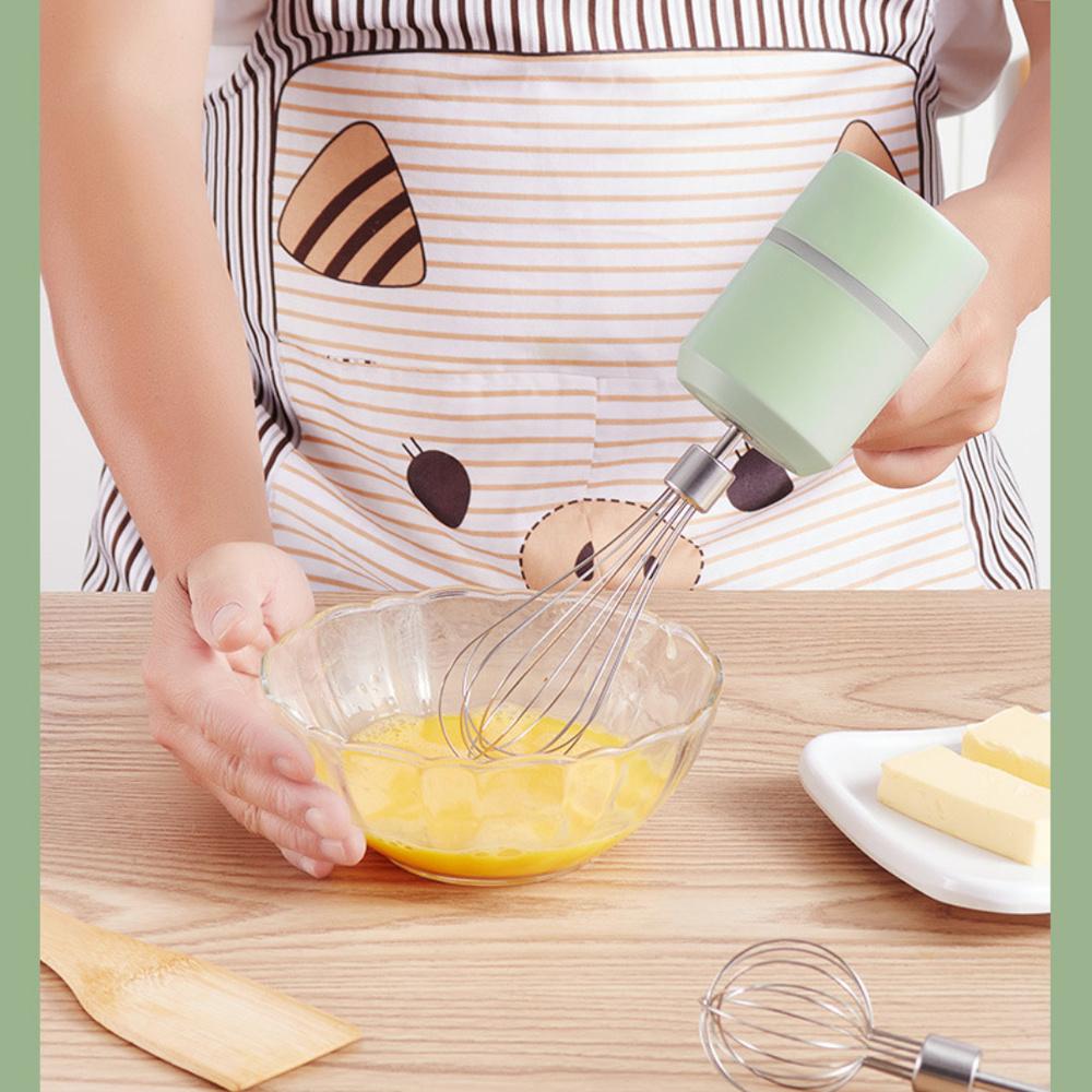 Wireless Mini Mixer Electric Food Blender Handheld Mixer Egg Beater Automatic Cream Food Cake Baking Dough Mixer
