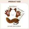 Headband Tail Gloves Set Animal Long for Birthday