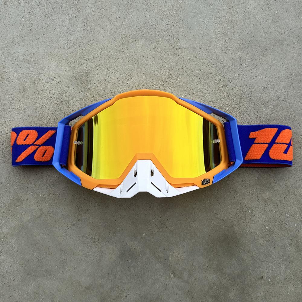 Motorcycle Goggles Color Off-road Helmet Goggles Windproof Sand Riding Glasses Ski Goggles