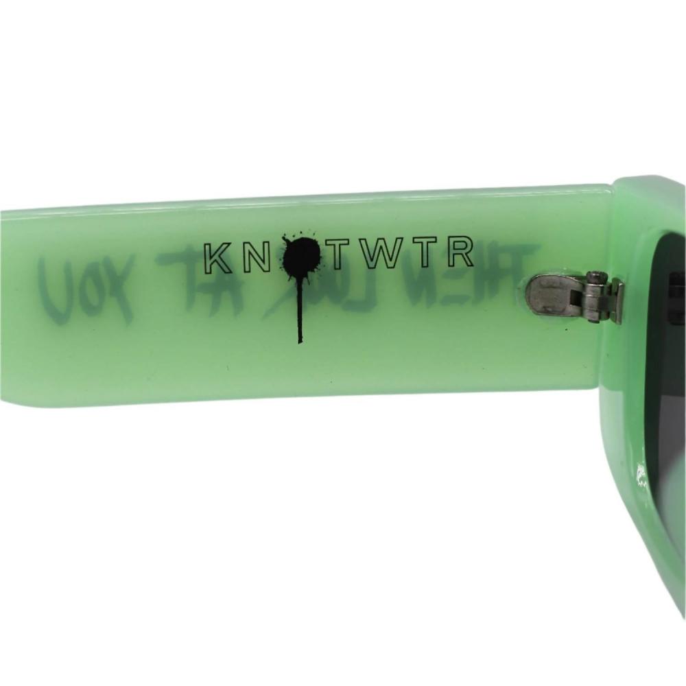 Knotwtr Women S Then Look At You SunglaSSeS In Lime Squeeze Lime Squeeze