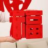 DIY Spring Festival Fu Character Ornament Three-dimensional Scene Layout Ornament  Market