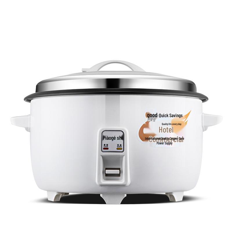 Classic Non-Stick Rice Cooker: Large Capacity (8-45L) for Commercial Use, Canteens, and Restaurants, Serves 8-60 People