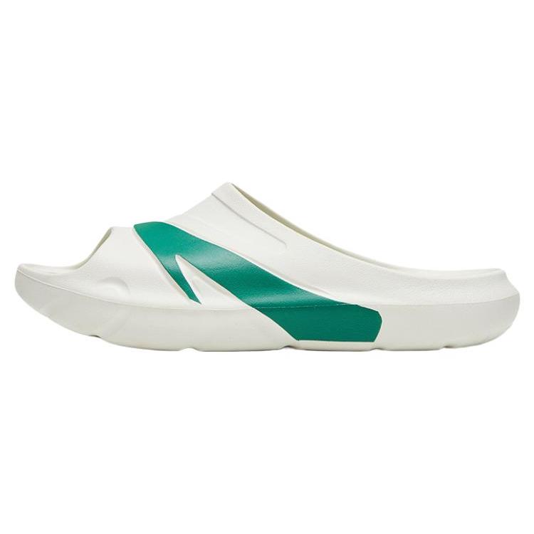 Anta C37 Series Breathable And Quick Dry Slide Slippers Men's White Green 112338511-5