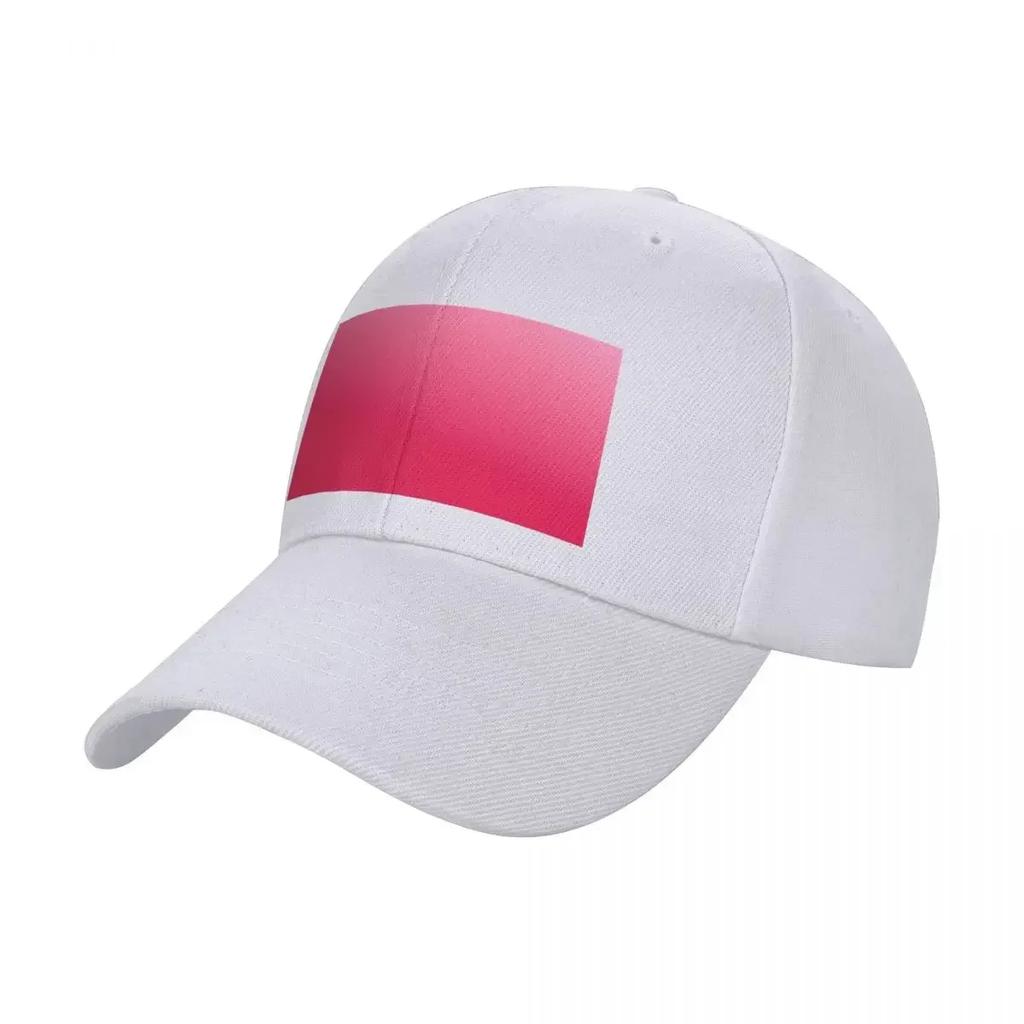 Viva Magenta 2023 Color of the Year and Magenta Pink Ombre Gradient Baseball Cap Fishing cap Mens Hats Women's