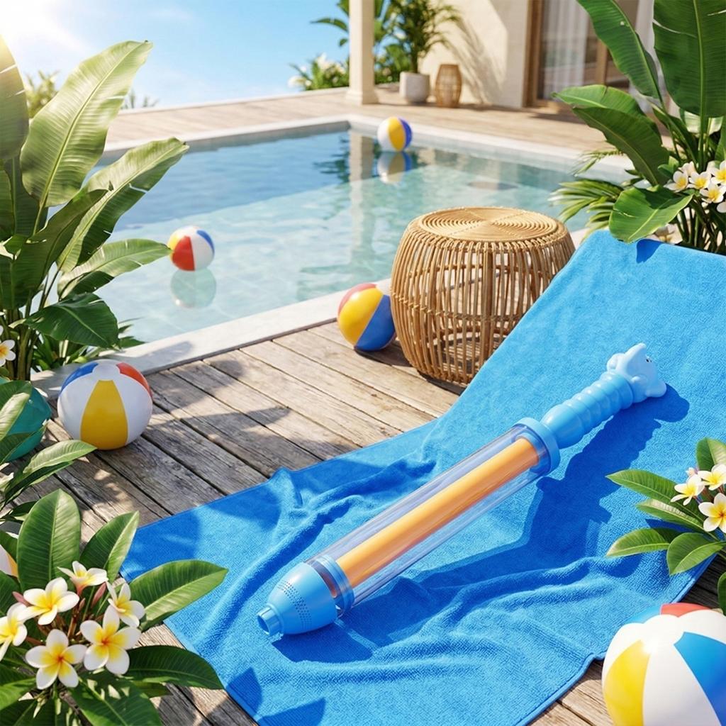 Children's Water Toy, Pull-out Multi-hole Design, Perfect For Summer Drifting And Beach Play.