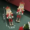 Personalized Jewelry Christmas Alloy Stud Earrings Christmas Hat Elk Point Diamond Christmas Tree Gingerbread Man Earrings