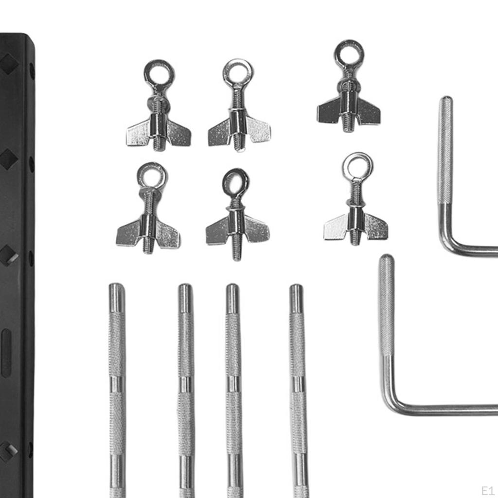 Support de Cowbell pour Batterie Instrument de Musique Auto-assemblé Matériel de Montage Accessoire Métal