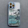 Landscape phone case For iPhone 16 14 11 12 13 15 Pro Max Mini 7 8 Plus XS X XR SE2 Japan Series Aestheticism Scenery Back Cover