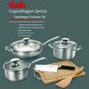 Fissler Copenhagen 6-Piece Stainless Steel Cookware Set