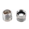 M18mm Innengewinde auf 1/2" 3/4" Außengewinde Kupfer Nickelbeschichtet und Edelstahl Adapter M18 Wasserpumpen-Kupplungszubehör
