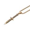 Men Knife Pendant Necklace Fashionable Male Jewelry Necklace Gift Clothes Accessory