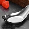 Soup Spoons Stainless Steel Dinner Spoons Heavy Duty Thick Short Handle Table Spoons for Soup Cereals Bouillon Dessert