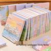 Newcomer Special 3-Pack: Oil Painting Post-it Notes for Students and Simple Journals