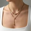 Snakehead Necklace Personality Design Sense Cold Wind Long Trend Snake Bone Chain Necklace Ornament Couple