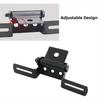 Adjustable Motorcycle License Plate Mount Holder Universal Folding License Plate Tail Light Bracket Replacement Part Accessories