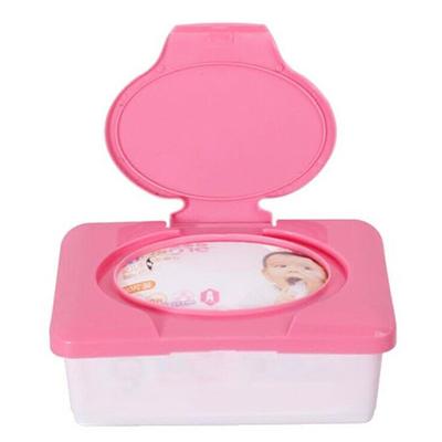 Caja de almacenamiento de servilletas para el hogar, porta toallitas, organizador de pañuelos húmedos de plástico con tapa