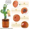 Jouet Cactus Dansant - Haut-parleur - 120 Chansons - USB Rechargeable - Interactif