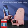 Portable Wireless Charger Mini Charging Station Wide Compatible Phone Stand Holder Bracket