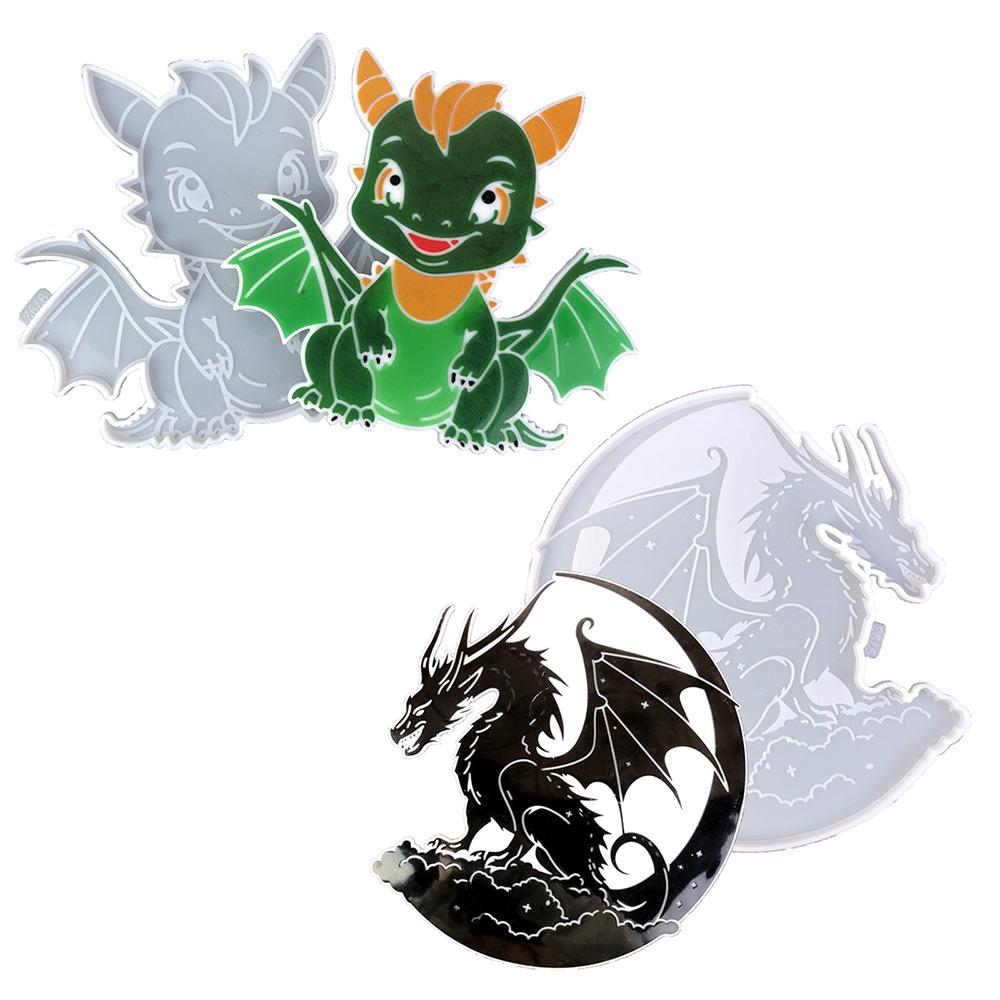 

Pendant Dragon Silicone Mold Wall Decoration Casting Mould Handmade Resin Molds Home