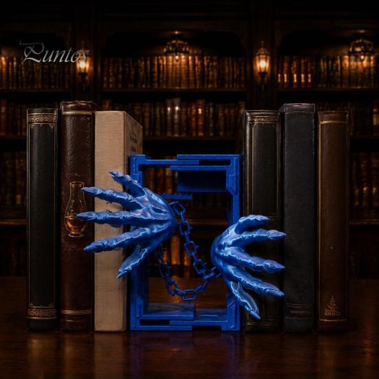 Dark Aesthetic Room Accessories Flying Dragon Bookend, 3D Printed PLA Fantasy Decorative Book Stand, Gothic Style Unique Shelf Decor for Heavy