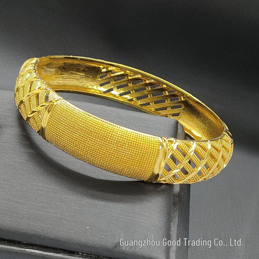 Bracelet de mariée Bollywood plaqué or 24 carats: Bijoux de mariée pour femmes