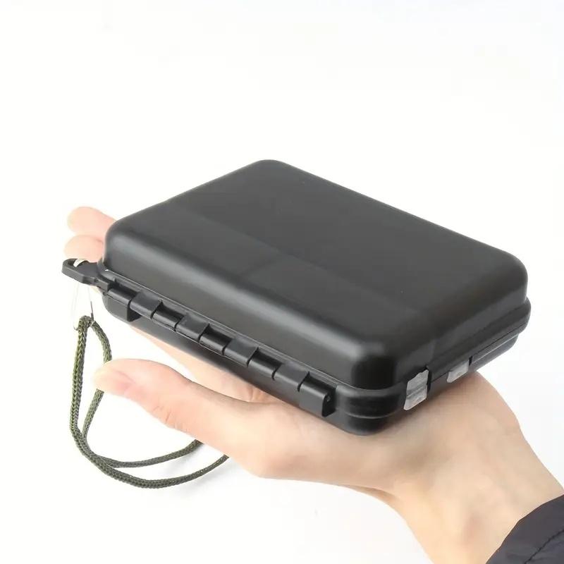 140pcs/set Sea Fishing Accessories Tackle Box Kit Set Jig-Hooks Swivels Clamp