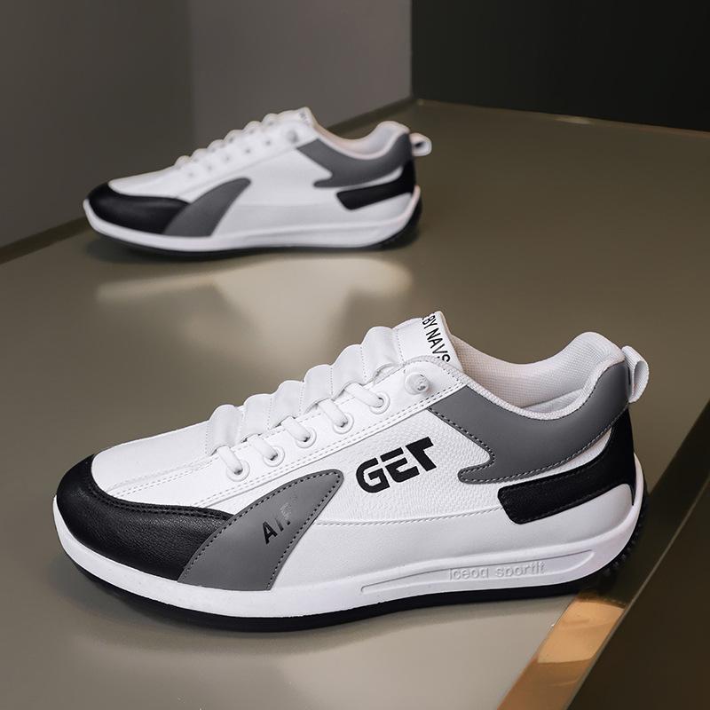 

Soft-soled shoes men s 2025 spring new Korean version of sports men s shoes, light white shoes, one-pedal fashion Forrest Gump shoes 39