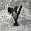 Charbon Black Cutlery Set 16 Pcs