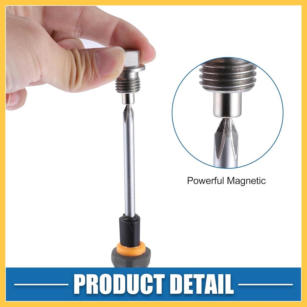 Motor Magnetische Ölablassschraube Ersatz für BMW E90 E92 E93 E46 E39 120i, M12x1.5 Edelstahl mit Kupferdichtung Auto Ersatzteile