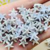 50/100 Pcs Cute Mini 12*13Mm Starfish Resin Figurine Crafts Flatback Cabochon Ornament Jewelry Making Hairwear Accessories A40