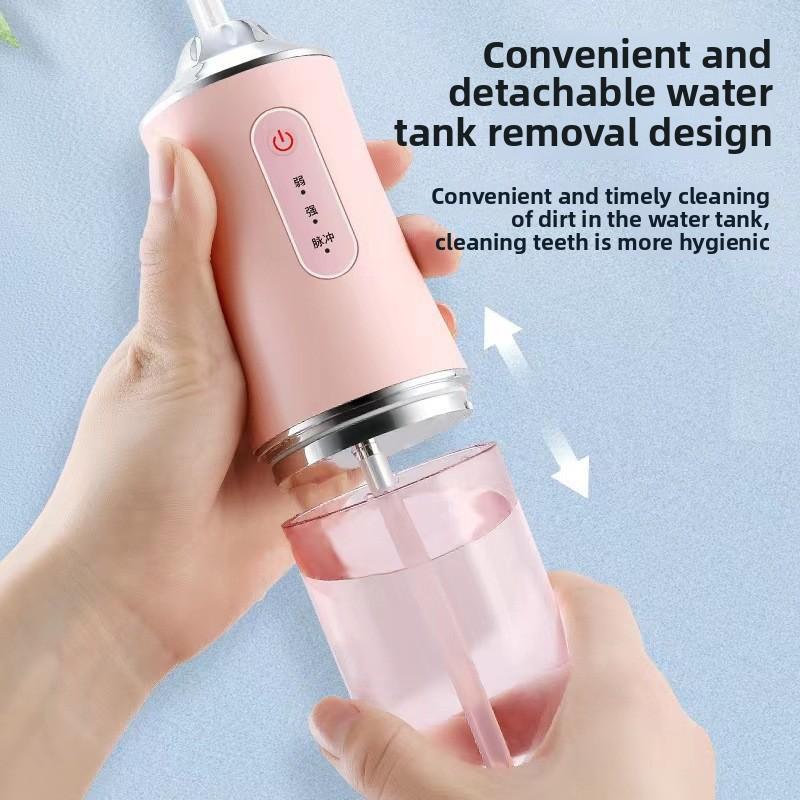 Dental Flusher Portable Household Electric Dental Cleaner Oral Care Dental Cleaner Interdental Cleaner