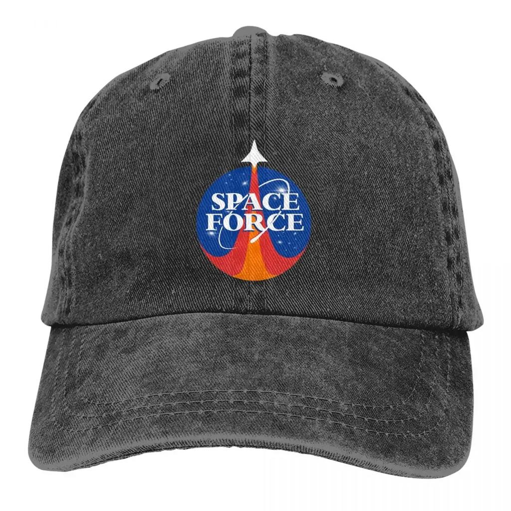 Rymdstyrkan Rymden Är Svår Merch Unisex Stil Basebollkeps Stövlar På Mars Hattar Keps Retro Träningar Justerbara Truckerhattar