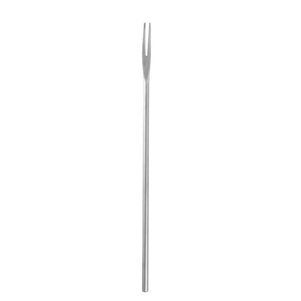 Steel Long Handle Household Solid Kitchen Supplies Fruit Toothpick Tableware Utensil Fruit Fork