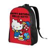 Kitties Kitten Backpack for Men Women School College Student Bookbag Fits 15 Inch Laptop Cat Anime Bags