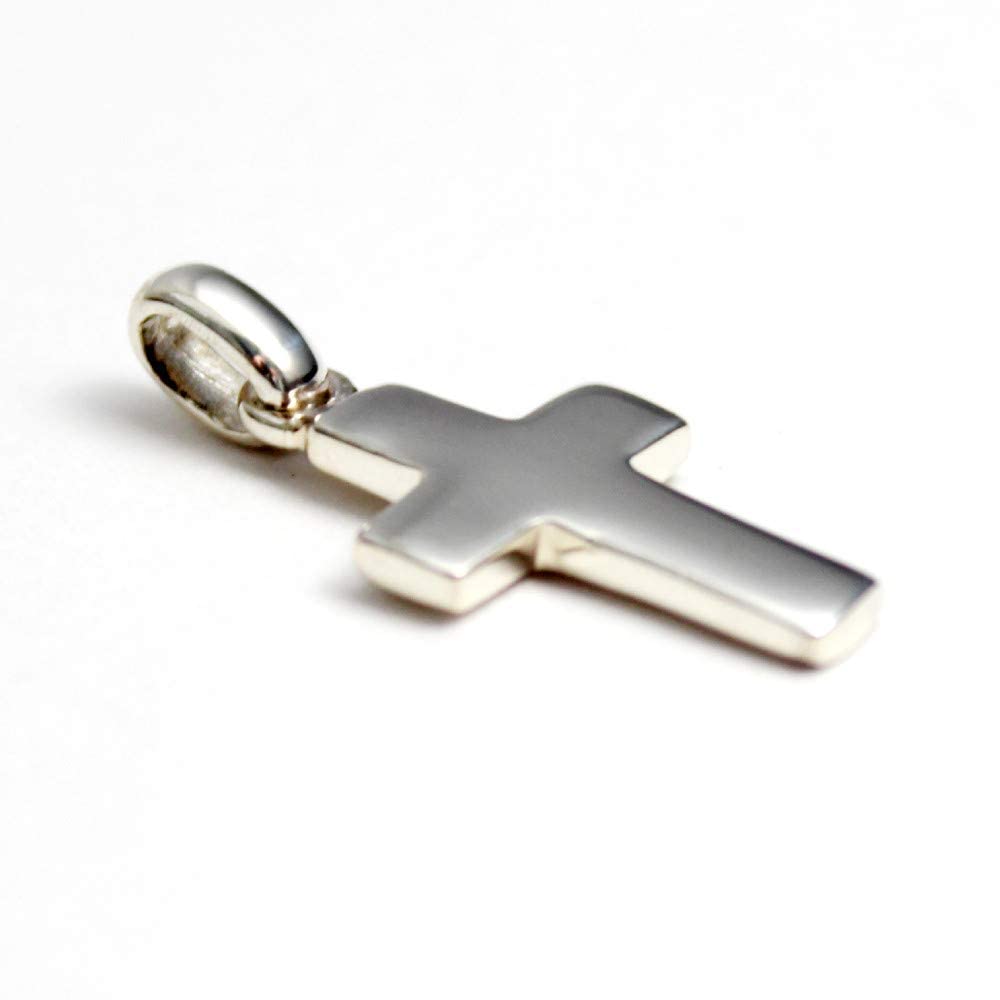 [World Accessories Carmelo] Christ Cross Christian Pendant Sterling Silver 925 Women's Men's