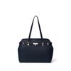 Pinky & Diane Sparkling Tote Bag for Women with Belt Clasp, Beautiful and Feminine Design, Black (PDLHGBH1)