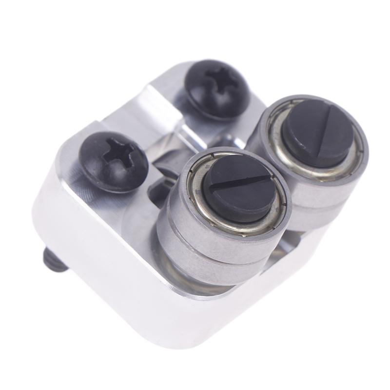 Zestaw tylnej rolki prowadzącej 42-28-0025 Piła taśmowa Srebrny Metal Tylna rolka prowadząca Do 2729-20 6232-20 6238-20 Piła taśmowa głębokiego cięcia Ac/Dc