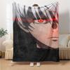 1Pc Tokyo Ghoul Artwork Blanket For Couch Bed Plush Cozy Fuzzy Blanket Super Soft Warm Blankets For Fall And Winter 091857