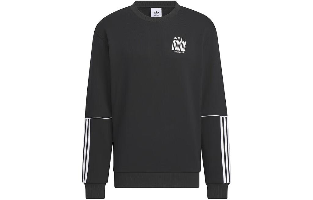 Adidas Originals DELUXE CREW Sweatshirt Men s Black JE3472 XL