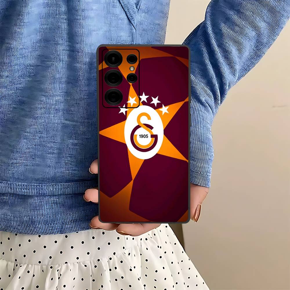 Football Team Galatasaray Phone Case For Samsung S 24 Fe 25 Ultra Plus 20 Lite 21 30 22 23 24 22 Ultra 5G Fundas