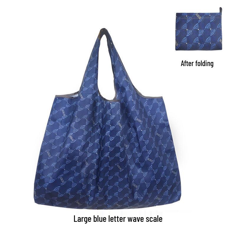 In-Stock Foldable Large Grocery Handbag - 210D Oxford