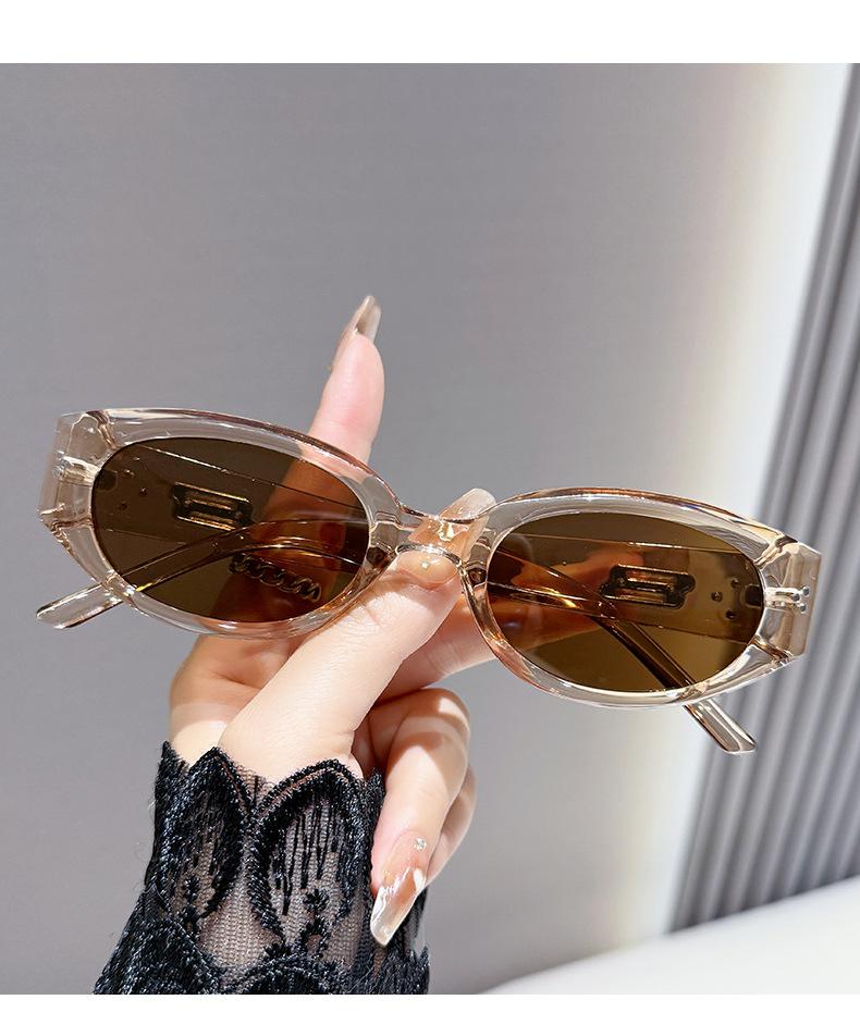 Midi Cat Eye Sunglasses for Women Fashionable High-Value Sunglasses