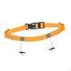 Adjustable Reflective Race Number Belt for Triathlon, with Loops And Fastening System Running