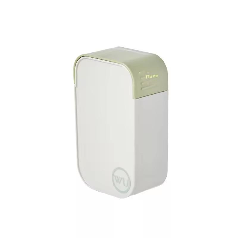 

1 High-Quality Portable Travel Soap Box With Double-Layer Drainage, Bathroom Storage Rack, Drainage, Mold Prevention зелений
