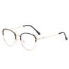 2019 Personalized Elliptical Flat Mirror, Personalized Trendy Eyebrow Tr90 Frame Glasses, Light Luxury Glasses Frame