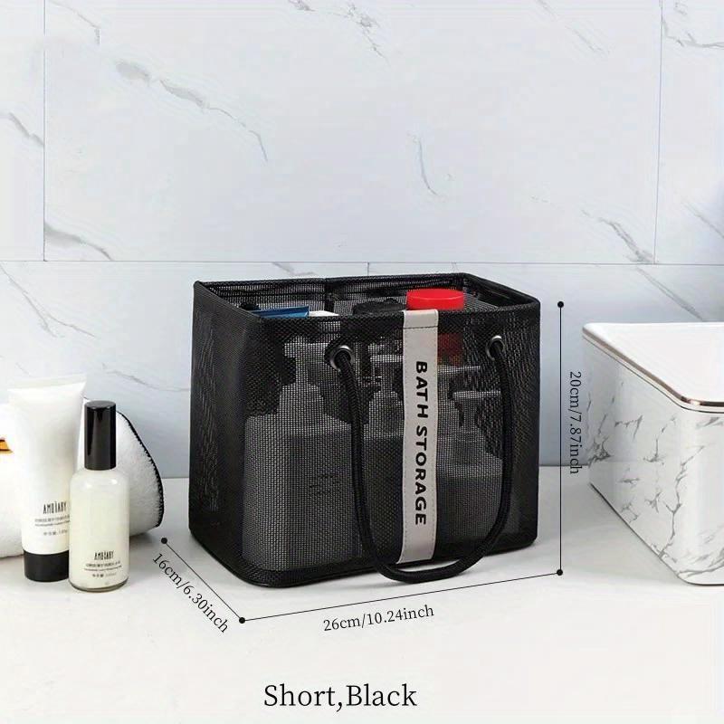 

Большая вместительная косметичка, портативная дорожная сумка для мытья посуды, прозрачная косметичка для душа, органайзер для туалетных принадлежностей унисекс