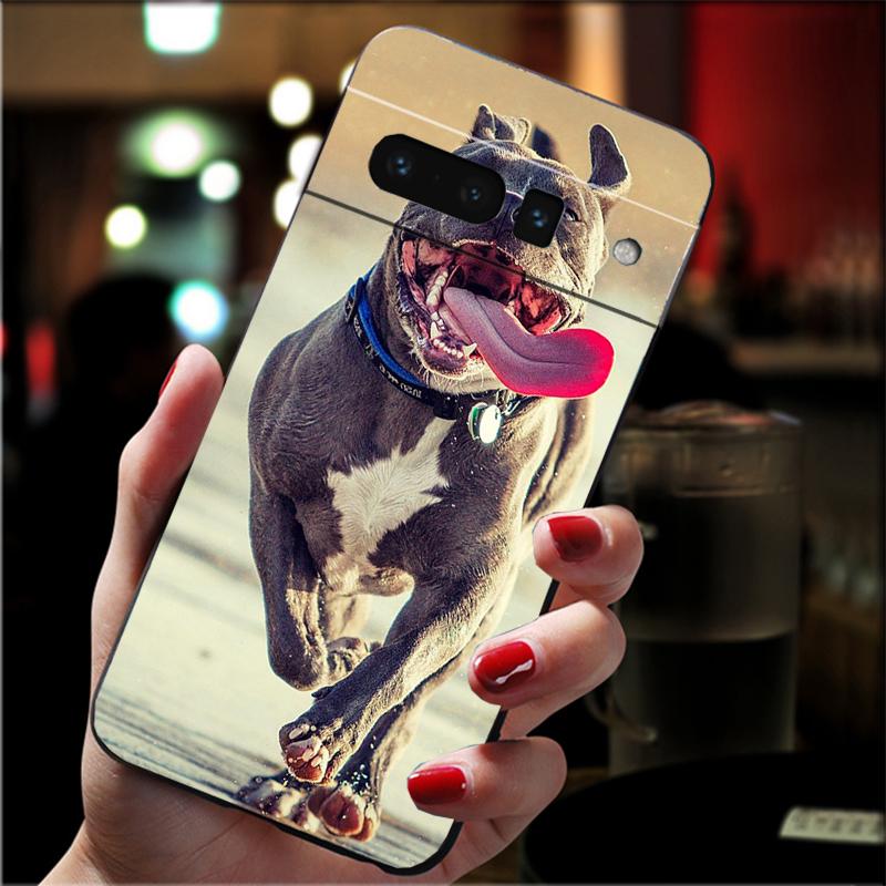 

Phone Case For Google Pixel 10 9 Pro XL 9A 8 7 6 Pro Pixel 8A 7A 6A Pixel 8 7 6 5 Pit Bull Lovely Pet Dog Pitbull Google Pixel 9