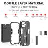 Armor Structure Shockproof Case For iPhone 15 14 13 12 mini 11 Pro Max XS XR 8 7 6 Plus 8 7 6 G SE2 Holder Cover Magnetic Shell